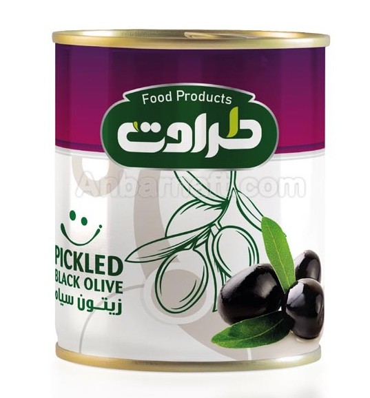 طراوت کنسرو زیتون سیاه